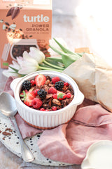 Bio Cereale Power Granola cu Nuca de Cocos si Cacao Fara Gluten Turtle 350 g