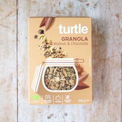 Bio Cereale Granola cu Nuci si Ciocolata Fara Gluten Turtle 350 g