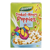 Bio Cereale din Spelta Honig-Poppies Dennree 375 g
