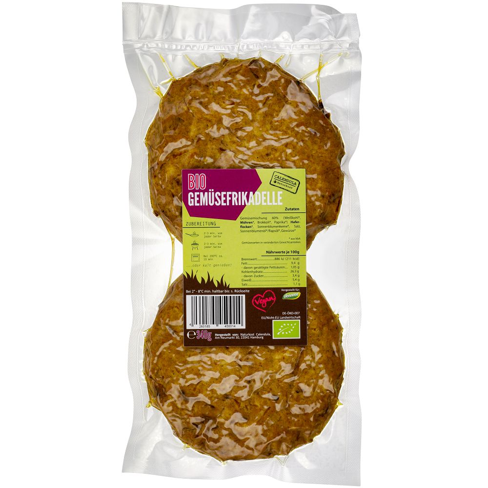 Bio Chiftele din Legume Vegan Calendula Naturkost 340 g
