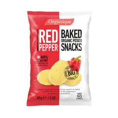Bio Chips din Cartofi cu Ardei Rosu Fara Gluten Organique 85 g