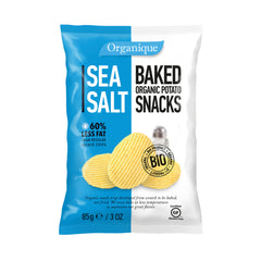 Bio Chips din Cartofi cu Sare de Mare Fara Gluten Organique 85 g