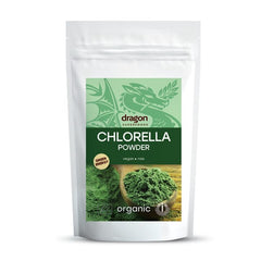 Bio Chlorella Pulbere Raw Dragon Superfoods 200 g