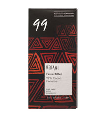 Ciocolata Neagra Bio Cacao 99% Vivani 80 g
