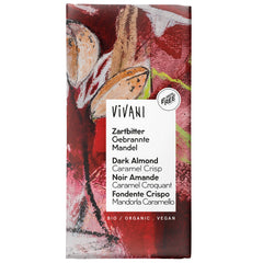 Bio Ciocolata Neagra cu Migdale Vegana Vivani 100 g