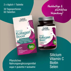 Complex Bio Pentru Colagen Vegan GSE 60 Pastile 30 g