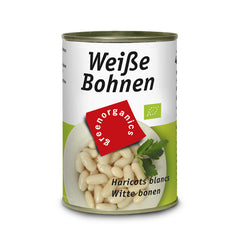 Bio Conserva de Fasole Alba Green Organics 400 g