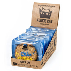 Cookie cu Chia si Lamaie Bio Fara Gluten Kookie Cat 50 g