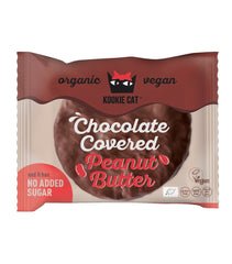 Cookie cu Ciocolata si Unt de Arahide Bio Fara Zahar Kookie Cat 50 g