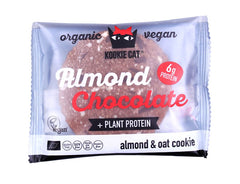 Bio Cookie cu Migdale si Ciocolata Plant Protein Fara Gluten Vegan Kookie Cat 50 g
