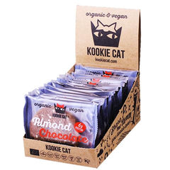 Bio Cookie cu Migdale si Ciocolata Plant Protein Fara Gluten Vegan Kookie Cat 50 g