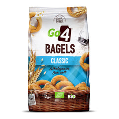 Bio Covrigei Classic Integrali cu Sare de Mare Vegan Go4 100 g