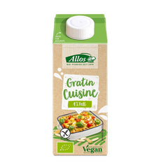 Bio Crema Vegetala pentru Gatit 4% Grasime Fara Gluten Vegan Allos 200 ml