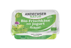 Bio Crema de Branza cu Verdeturi 65 % Andechser Natur 175 g