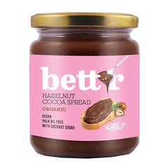 Bio Crema de Ciocolata cu Alune Tartinabila Vegan Bettr 250 g