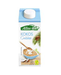 Crema de Cocos Bio pentru Gatit Vegan Fara Gluten Allos 200 ml