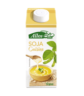 Crema de Soia Bio pentru Gatit Vegan Fara Gluten Allos 200 ml