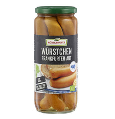 Crenvursti Bio din Carne de Porc Frankfurter Art Fara Nitriti Konigshofer 580 g