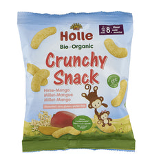 Bio Crunchy Snacks cu Mei si Mango Fara Gluten Holle 25 g