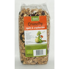 Bio Crunchy cu Spelta si Merisor Dragon Superfoods 300 g