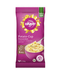 Bio Cupa de Cartofi cu Ceapa Coapta Instant 1 Portie Davert 54 g