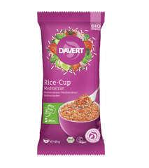 Bio Cupa de Orez Mediteranean Instant 1 Portie Vegan Davert 69 g