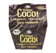 Bio Desert cu Ciocolata Neagra Vegan Happy Coco 110 g