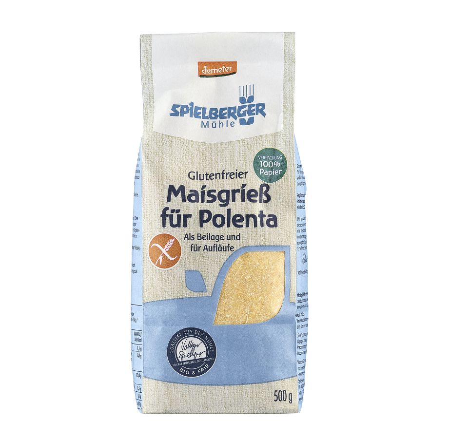 Bio Faina de Malai Polenta Fara Gluten Demeter Spielberger 500 g