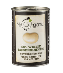 Fasole Alba Bio Bob Mare Conserva Mr. Organic 400 g