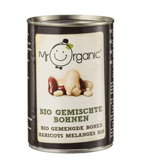 Bio Fasole Amestecata Conserva Mr. Organic 400 g