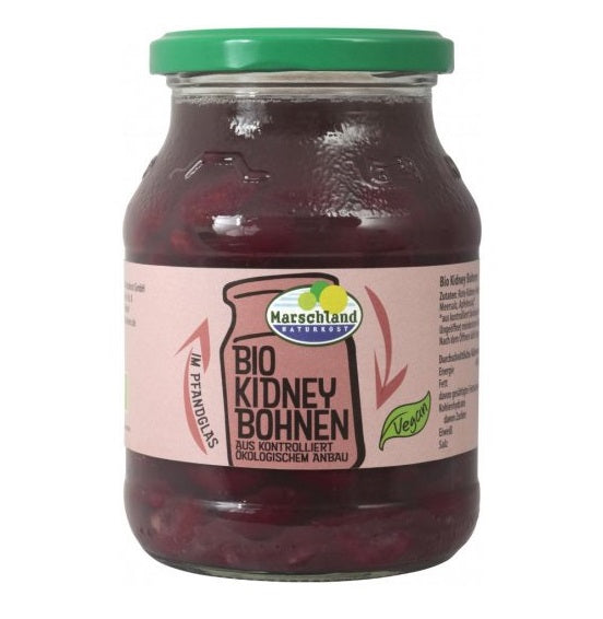 Bio Fasole Rosie la Borcan Marschland 540 ml