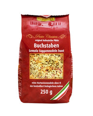 Bio Fidea Supa Litere Colorate Semola Rapunzel 250 g