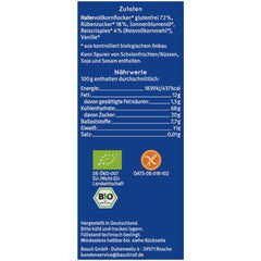 Bio Fulgi de Ovaz Crocant Baza Fara Gluten Bauck Hof 325 g