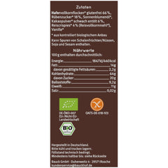 Bio Fulgi de Ovaz Crocanti cu Ciocolata Fara Gluten Bauck Hof 325 g