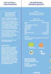 Bio Fulgi de Ovaz Fini Fara Gluten Bauck Hof 1 kg