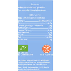 Fulgi de Ovaz Bio Fini Fara Gluten Bauck Hof 425 g