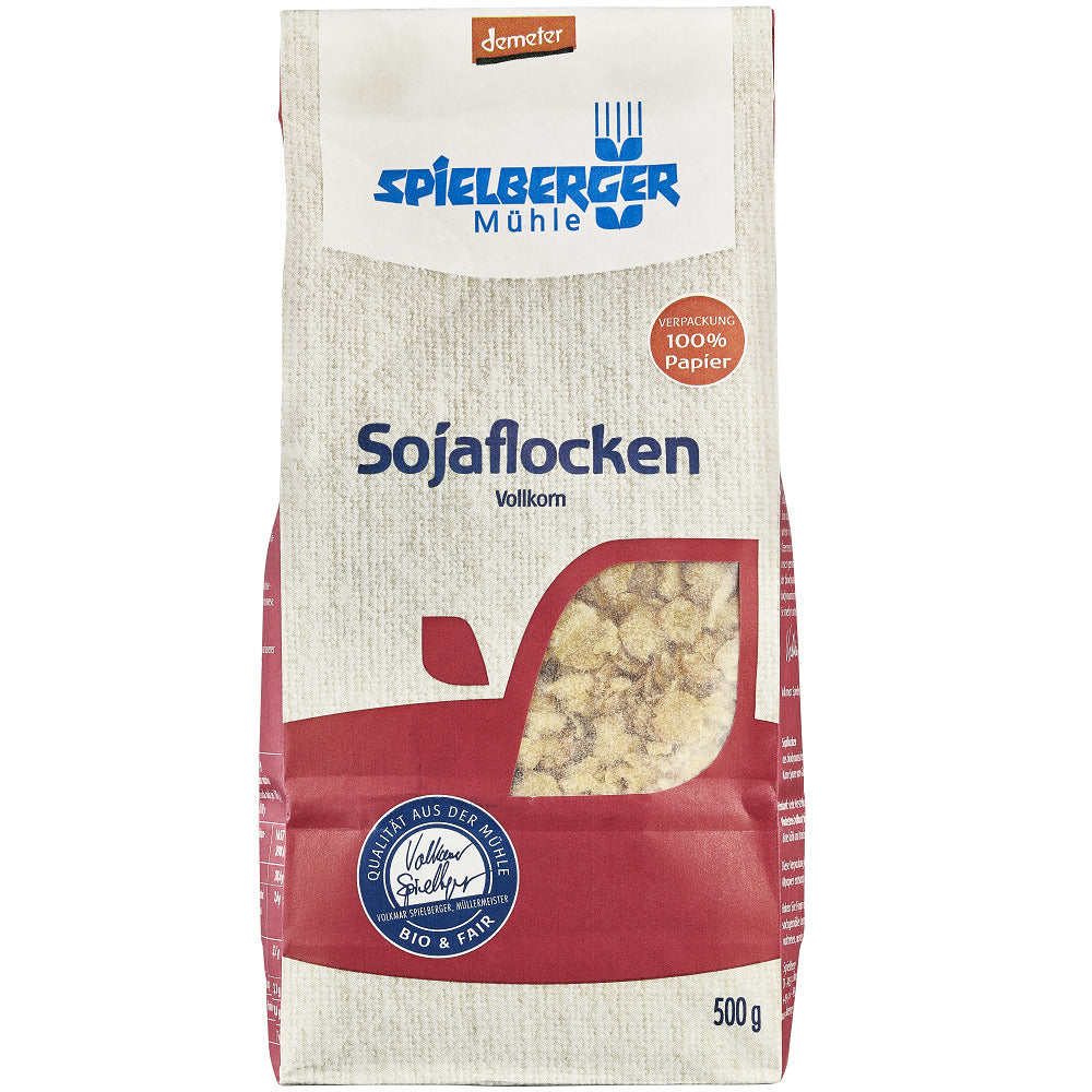 Fulgi de Soia Bio Spielberger 500 g