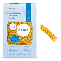 Bio Fusilli din Faina de Naut Fara Gluten Vegan Alb Natur 300 g