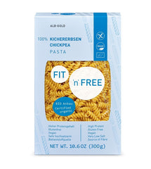 Bio Fusilli din Faina de Naut Fara Gluten Vegan Alb Natur 300 g