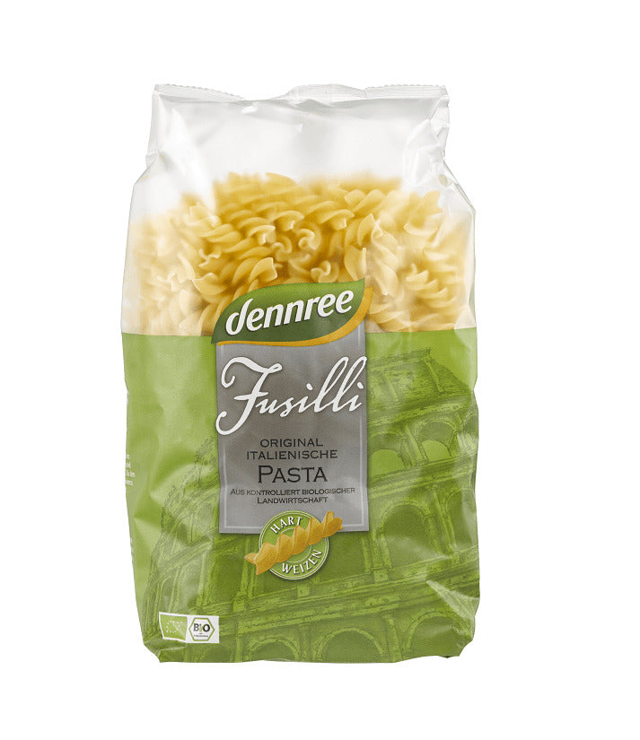 Fusilli Bio din Grau Dur Dennree 500 g