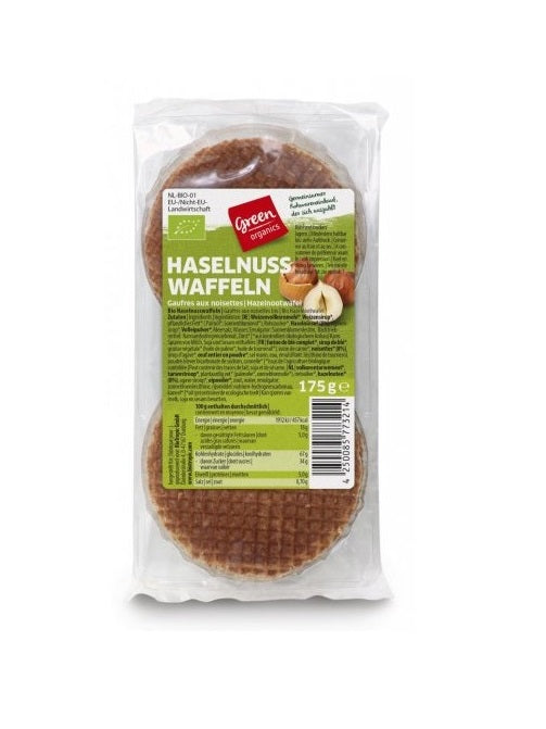 Bio Vafe cu Alune de Padure Green Organics 175 g