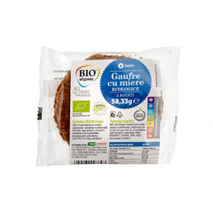 Bio Gaufre cu miere 2 Bucati Bio All Green 58,33 g