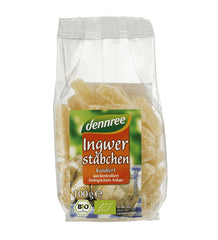 Bio Ghimbir Confiat Dennree 100 g