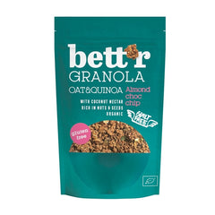 Bio Granola cu Migdale si Choc Chip Vegan Fara Gluten Bettr 300 g