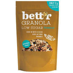 Bio Granola Low Sugar Hazelnut Vegan Fara Gluten Bettr 300 g