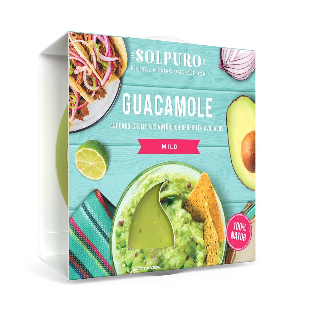 Bio Guacamole Mediu Vegan Solpuro 150 g