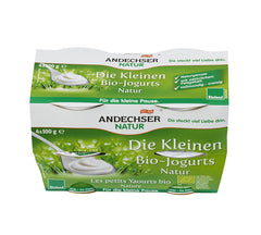 Bio Iaurt Natur 3,8 % Andechser 4 x 100 g
