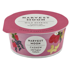 Bio Specialitate Vegetala Naturala de Caju cu Fructe de Padure Vegan Harvest Moon 125 g