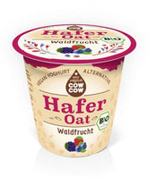 Bio Iaurt Natural de Ovaz cu Fructe de Padure Vegan Cow Cow 150 g