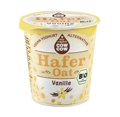 Bio Iaurt Natural de Ovaz cu Vanilie Vegan Cow Cow 150 g
